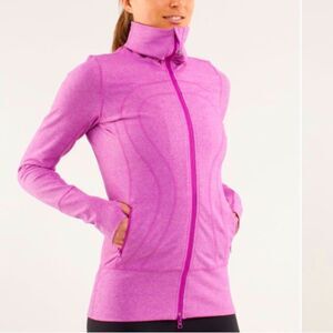 Lululemon In Stride Jacket Heathered Ultra Violet Size 6